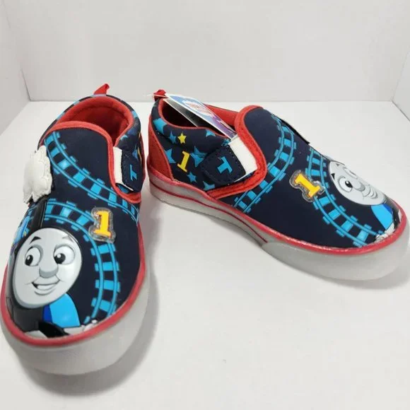 Thomas & Friends Blue Canvas Slip-On shoes - Picture 3 of 7